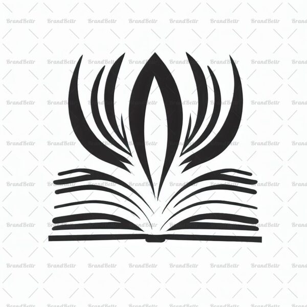 Offenes Buch und Feder